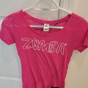 Zumba Party in Pink Shirt